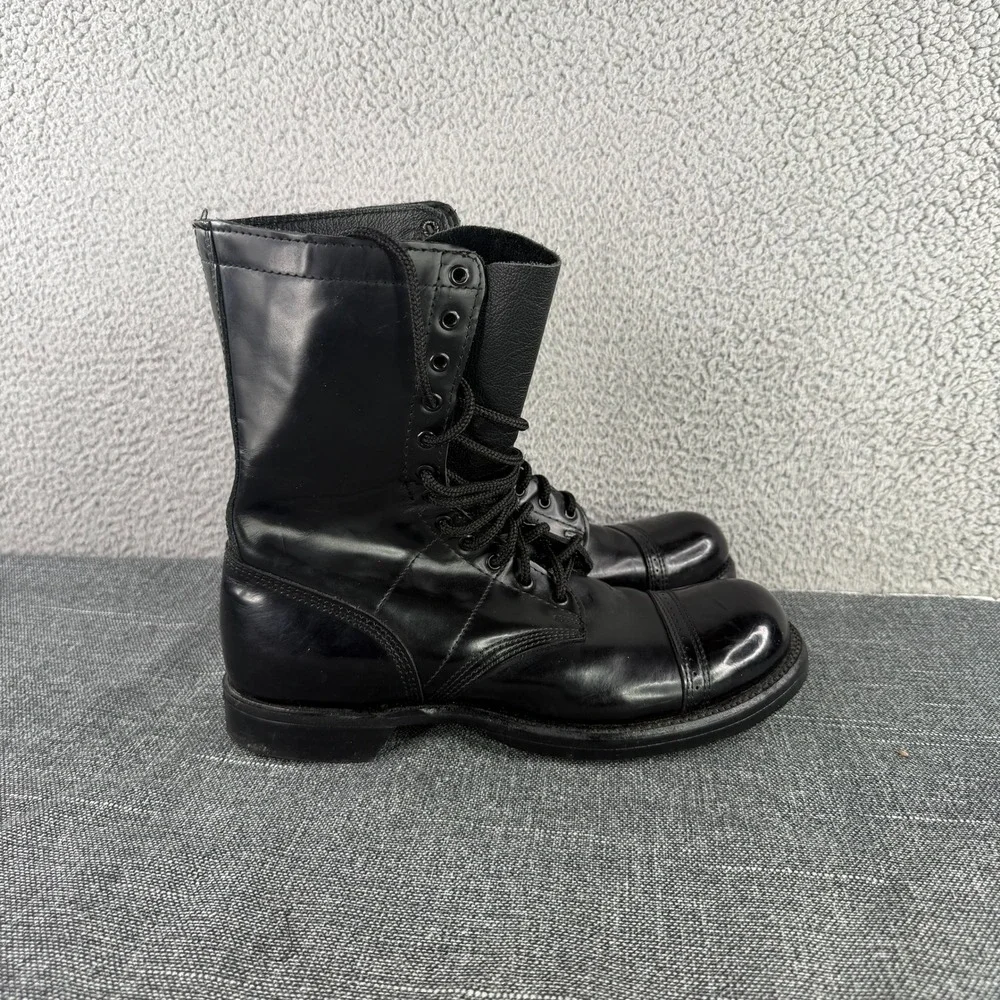 Corcoran 1500 Jump Boots Mens 13 D Black Leather Paratrooper Combat Made in USA